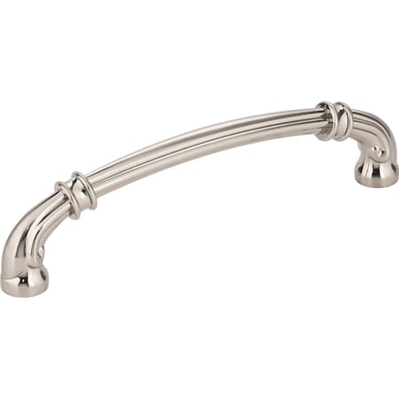 Jeffrey Alexander 128 mm Center-to-Center Satin Nickel Lafayette Cabinet Pull 317-128SN